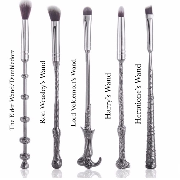 Harry Potter 5 Pcs Makeup Brush Set - Picture 10 of 13
